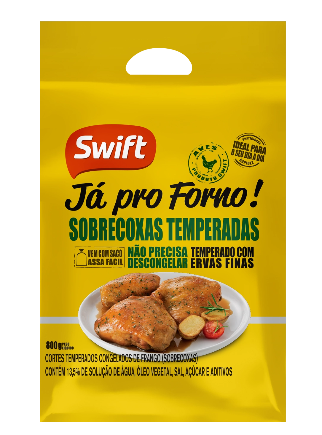 Sobrecoxa Swift Ja Pro Forno 800g