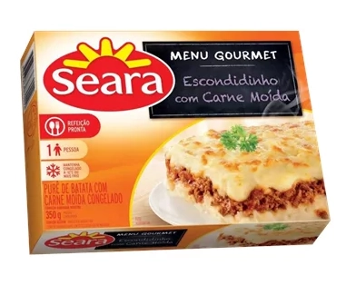Prato Pronto Seara Gourmet Escondidinho Carne 350g