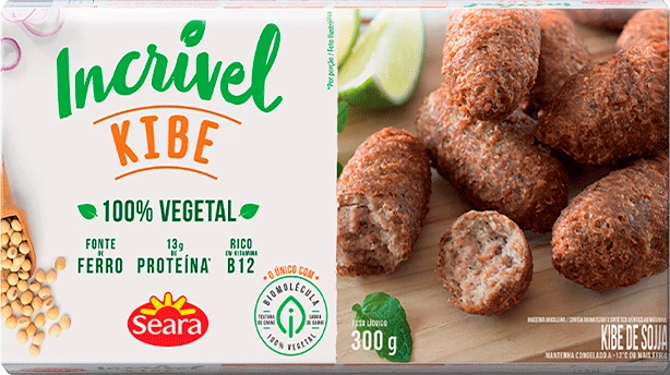 Kibe Congelado Vegetal Incrível Caixa 300g