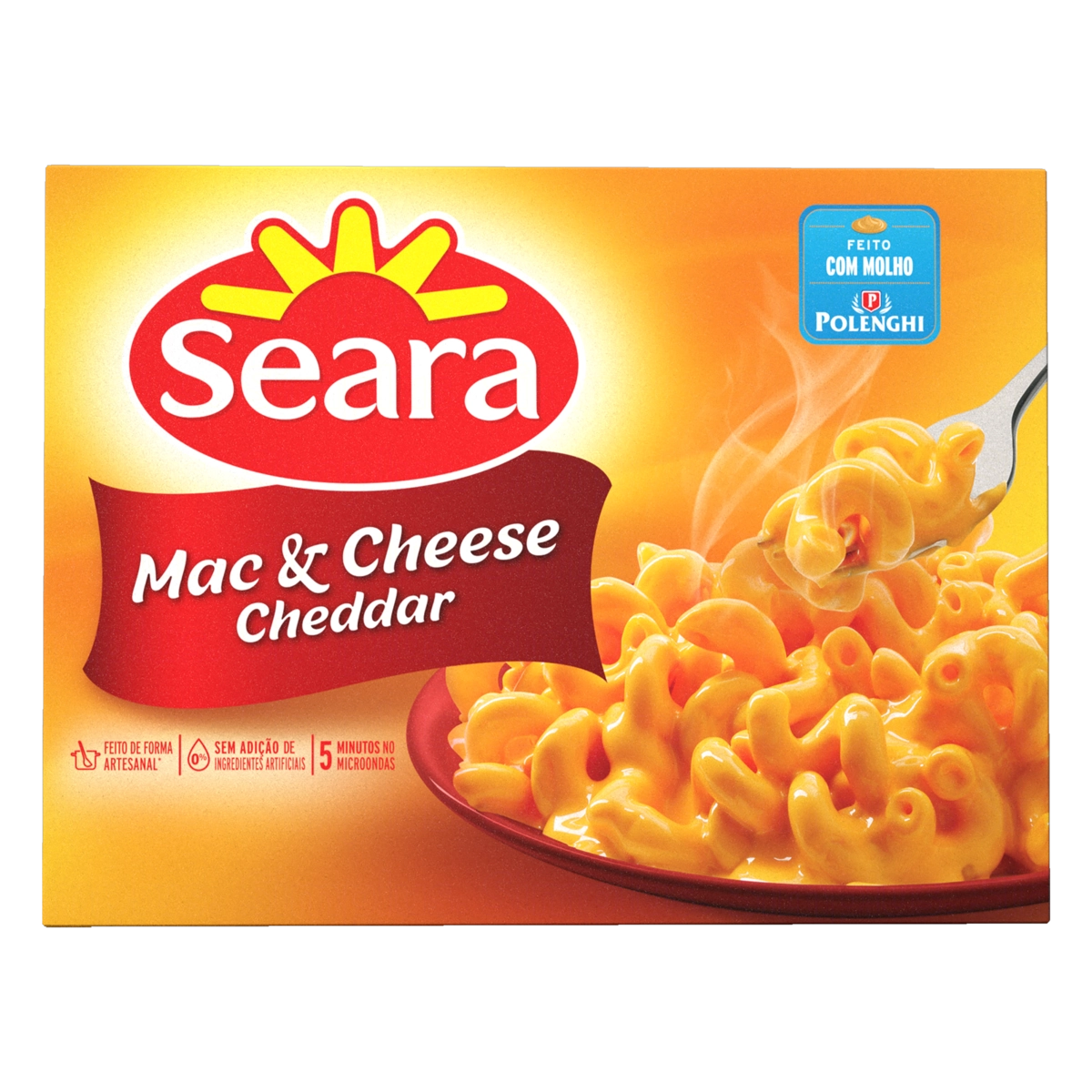 Mac Cheese Cheddar Seara Caixa 300g