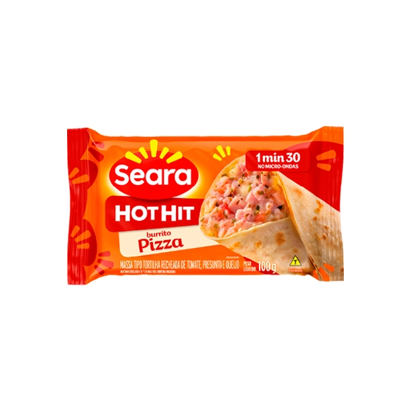 Wrap Pizza Seara Hot Hit Pacote 100g