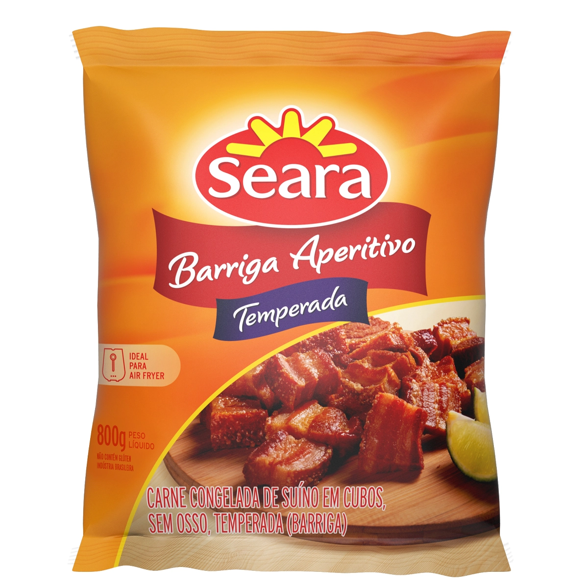 Barriga Aperitivo Seara 800g Cong.