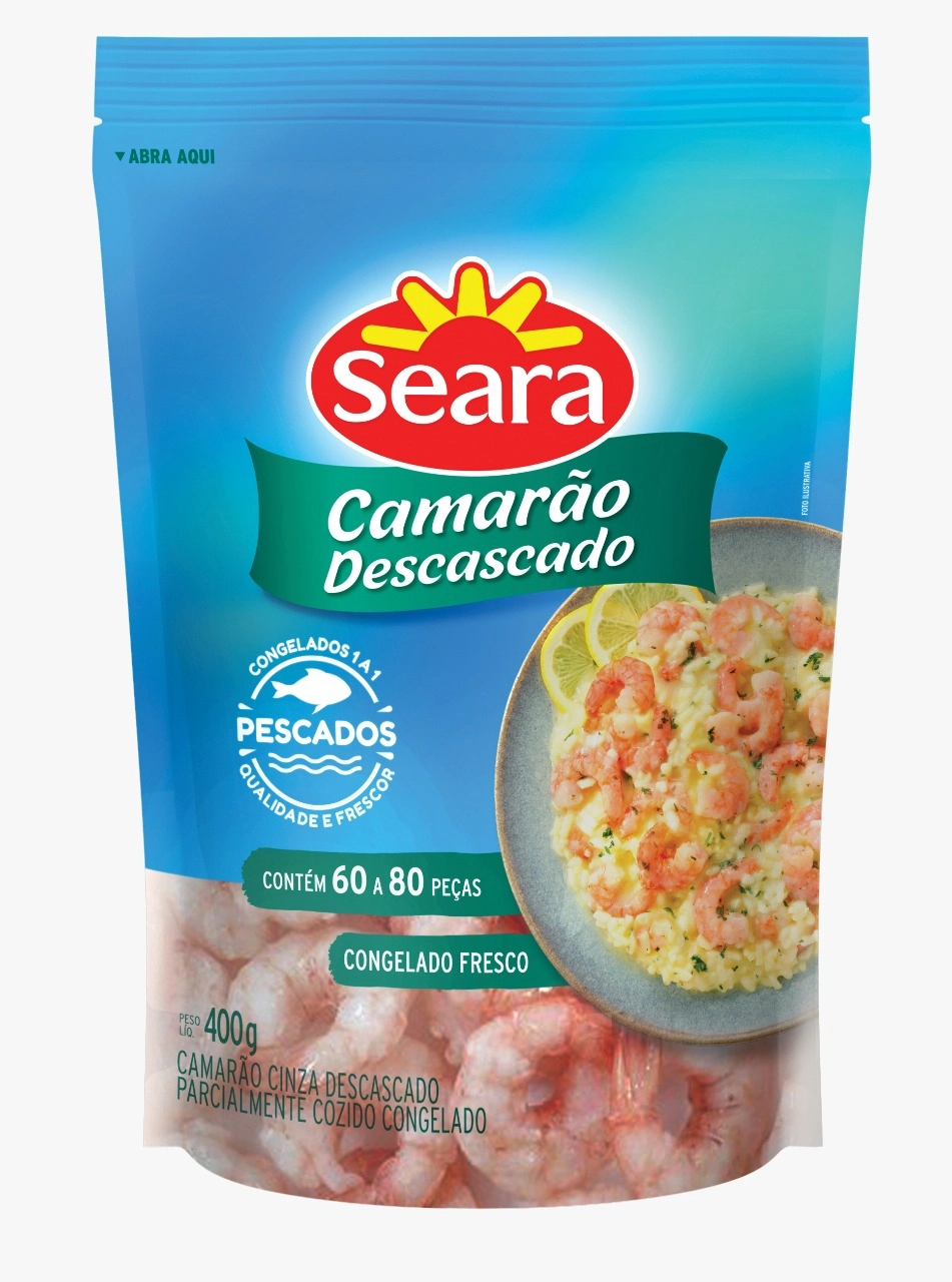 Camarao Desc Seara 60/80 400gr
