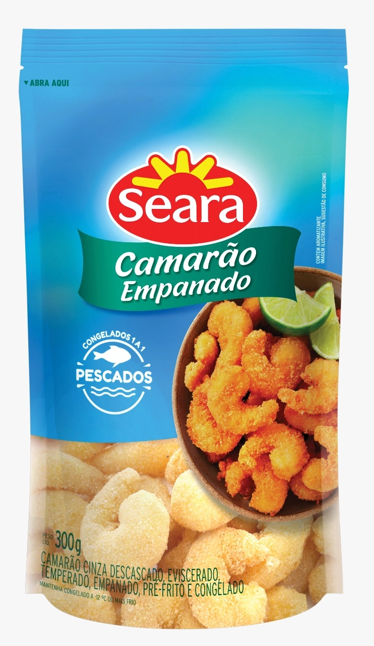 Camarao Seara 300g Empanado