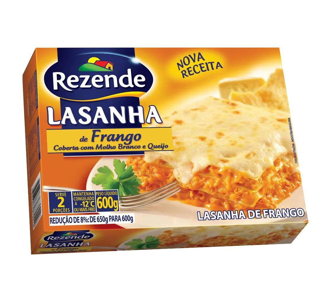 Lasanha Rezende Frango 600g