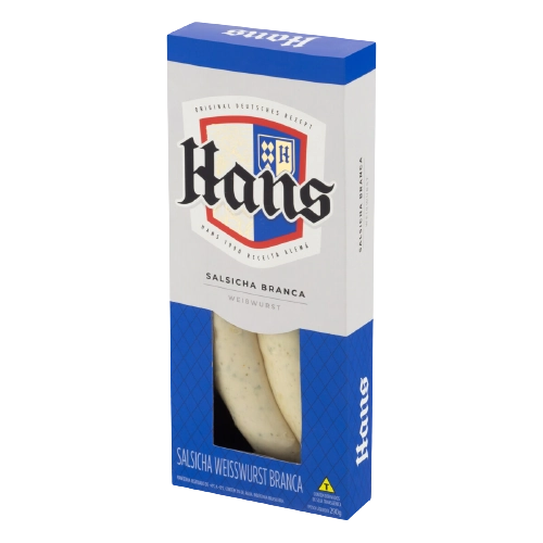 Salsicha Branca Weiss Hans 240g