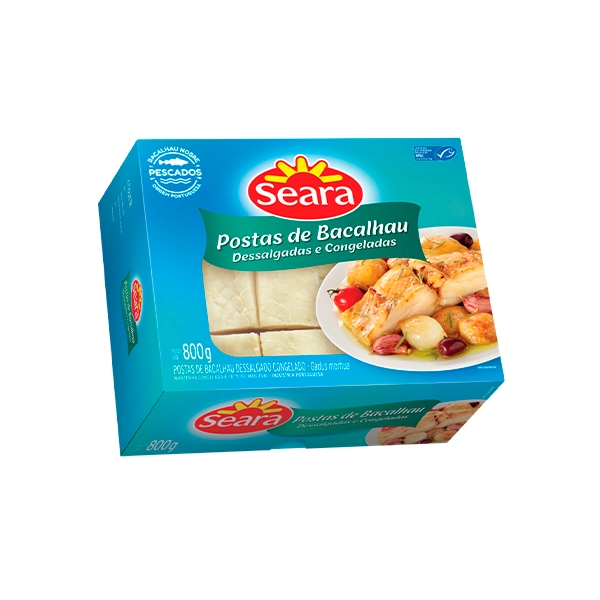 Posta Bacalhau 800g Seara