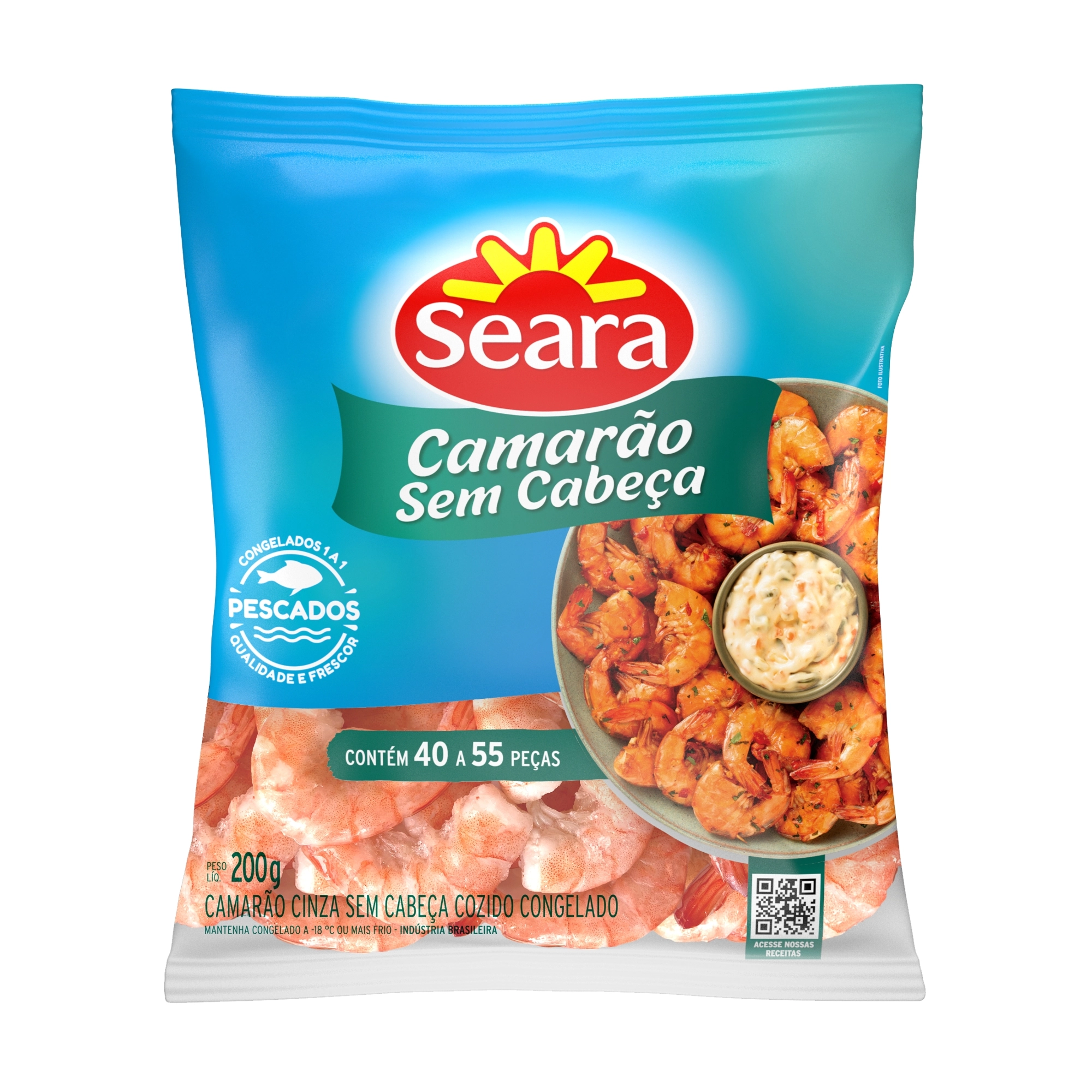 Camarao Sem Cabeca Seara 200gr