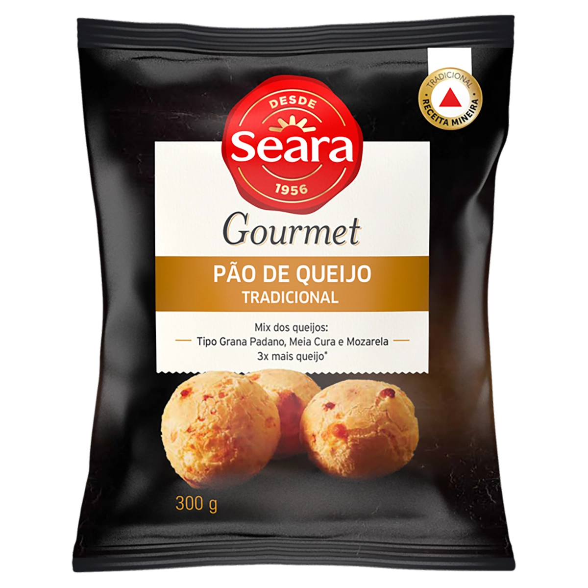 Pão De Queijo Tradicional Seara Gourmet Pacote 300g