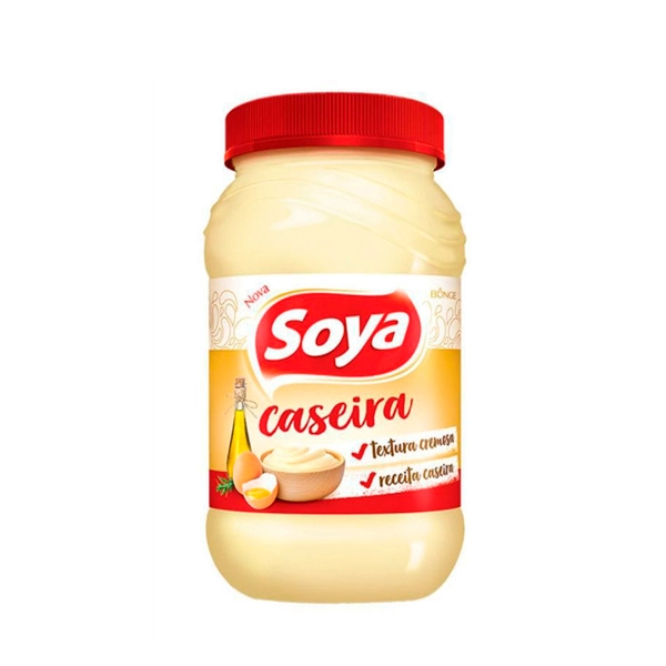 Maionese Caseira Soya Pote 500g