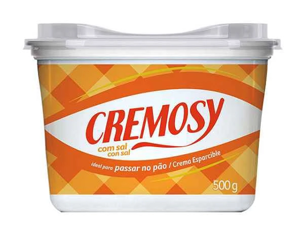 Margarina Com Sal Cremosy Pote 500g
