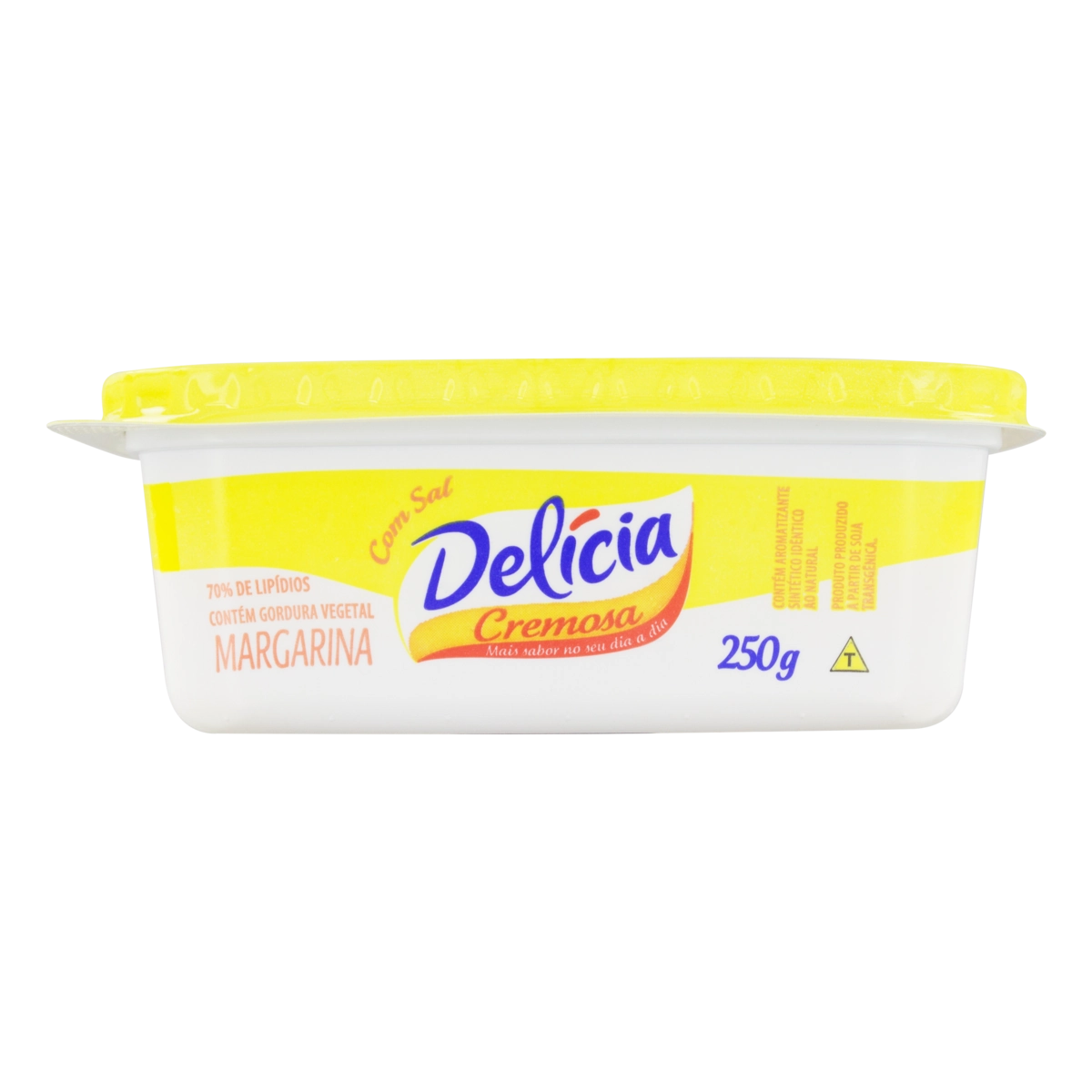 Margarina Com Sal E Creme De Leite Delícia Pote 250g