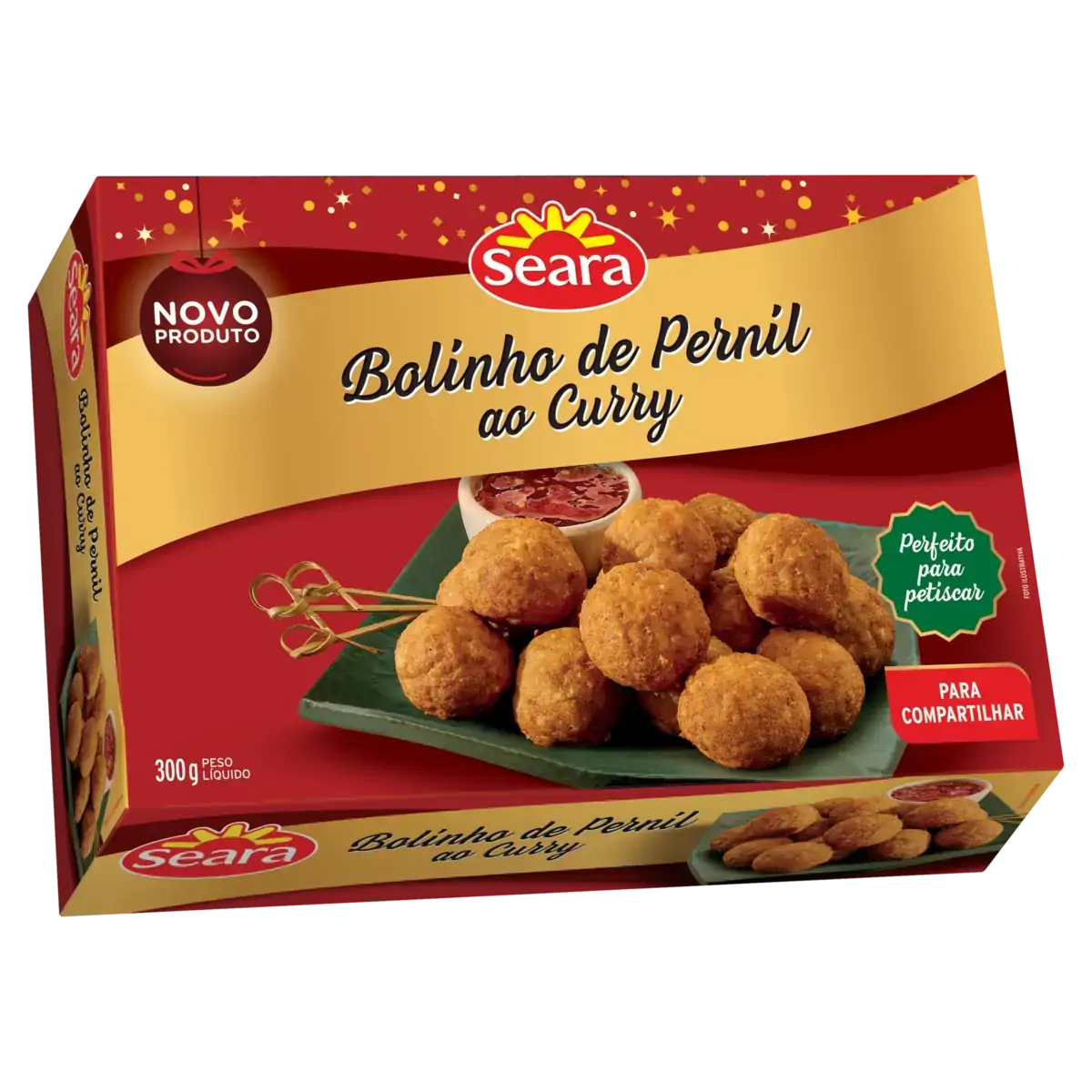 Bolinho De Pernil Ao Curry Congelado Seara Caixa 300g