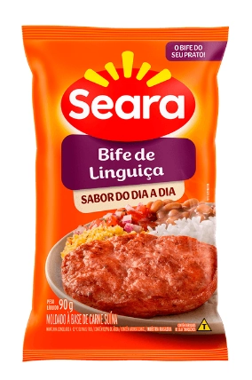 Bife De Linguiça Seara Pacote 90g
