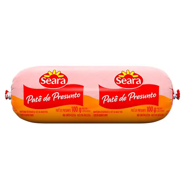 Pate De Presunto Bisnaga Seara 100gr