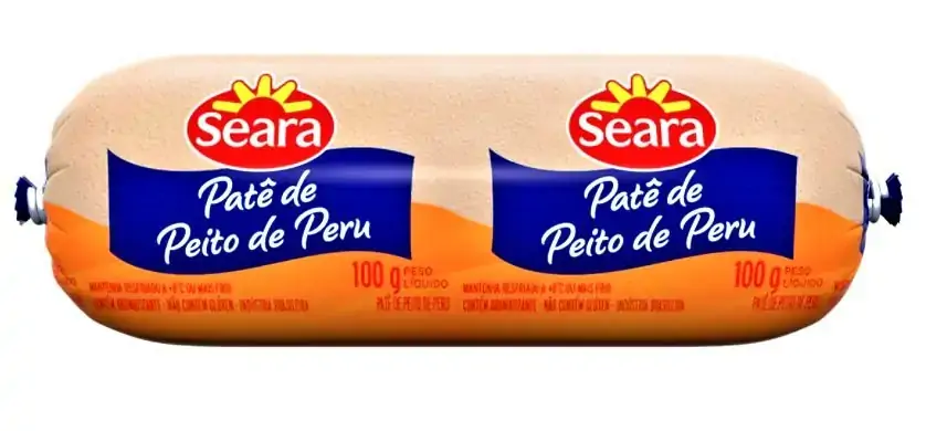 Pate De Peito De Peru Bisnaga Seara 100gr