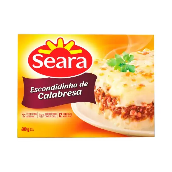 Escondidinho Seara Calabresa