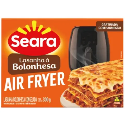 Lasanha Seara Air Fry Bolonhes Cong 300g