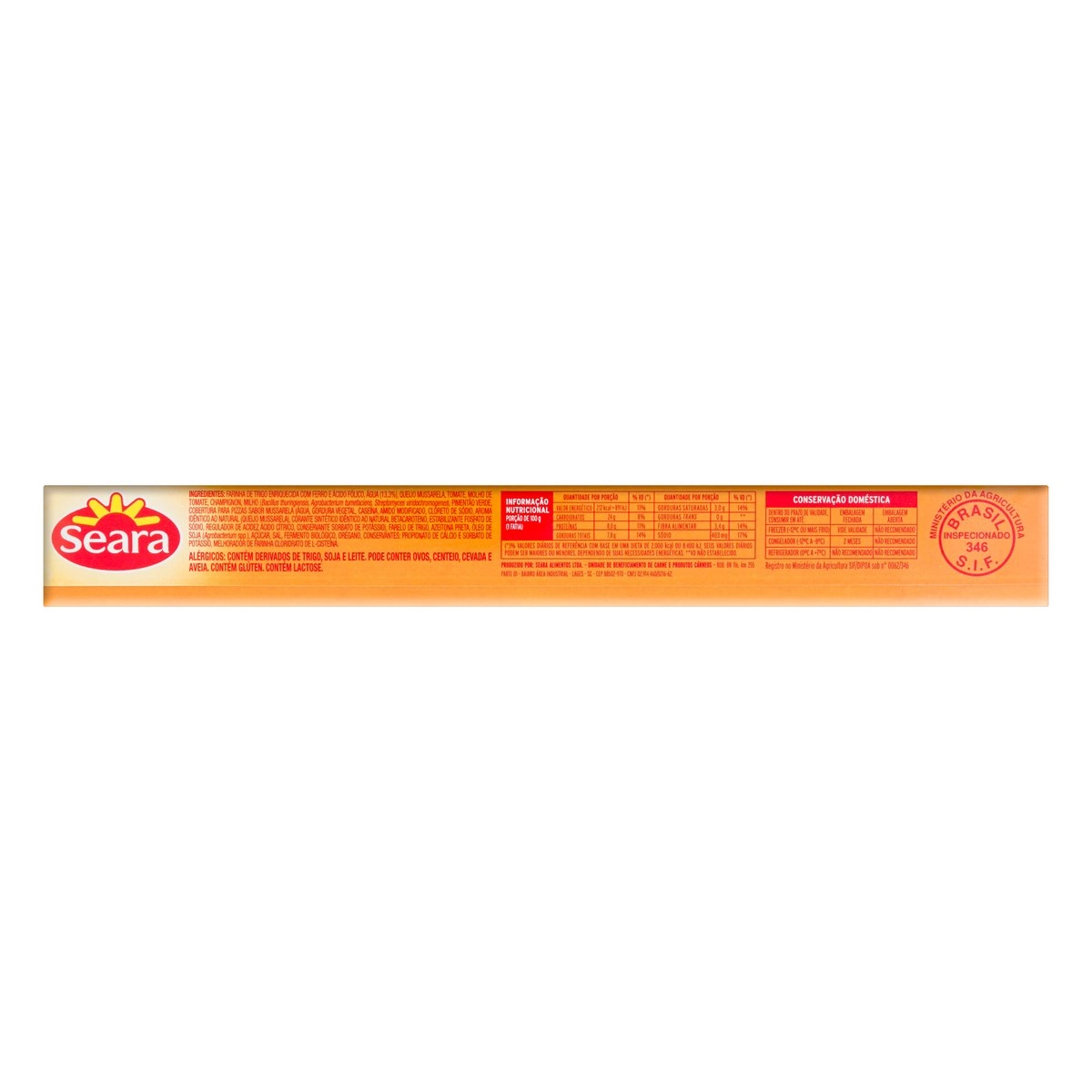 Pizza Seara Integral Vegetariana