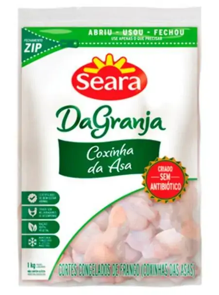 Coxinha De Asa Seara 1kg