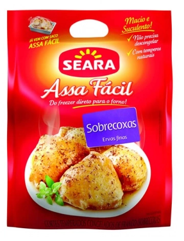 Sobrecoxa Seara Assa Facil 800gr