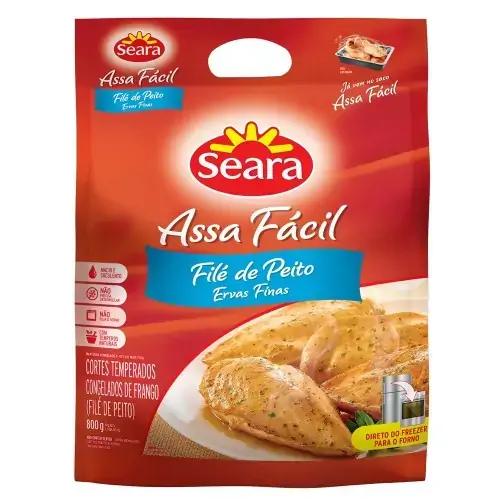 File De Peito Assa Facil 800g Seara
