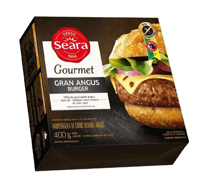 Steakburger Seara Angus 400gr