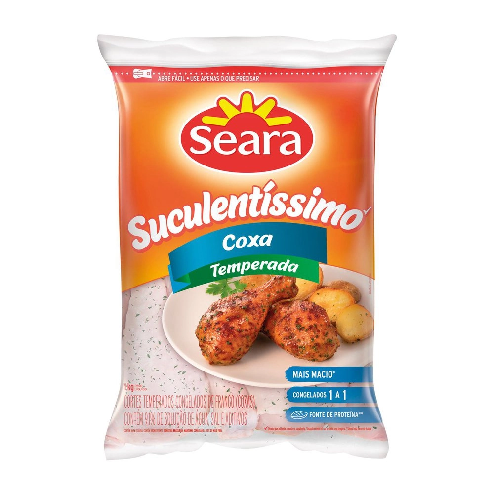 Coxa Seara 1kg Iqf Temperado