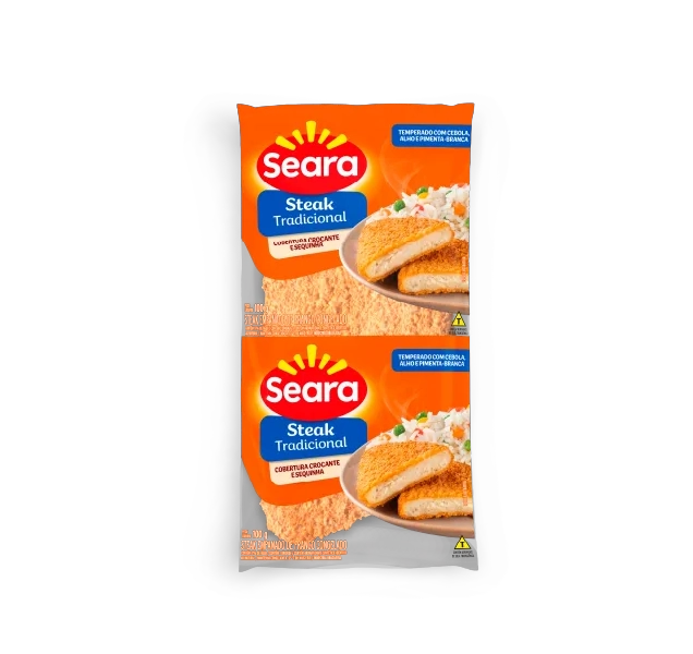 Steak De Frango Empanado Seara