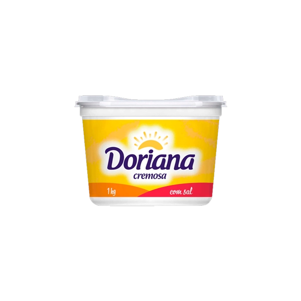 Margarina Cremosa Com Sal 1kg Doriana