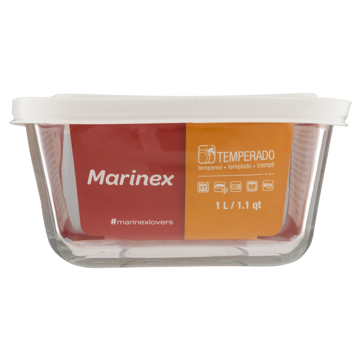 Jogo de Potes Marinex Facilita Vap 1L com 6 peças