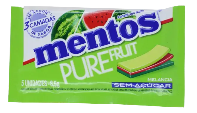 Mentos Pure Fruit Melancia 8,5g