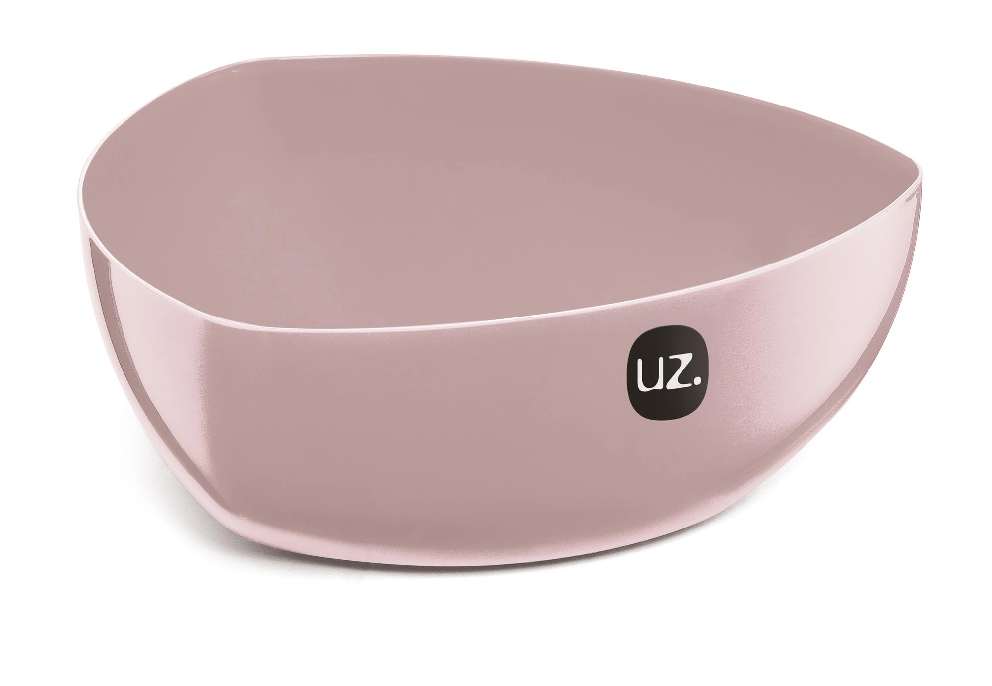 6 Saladeiras Triangulares 2l Rosa Solido
