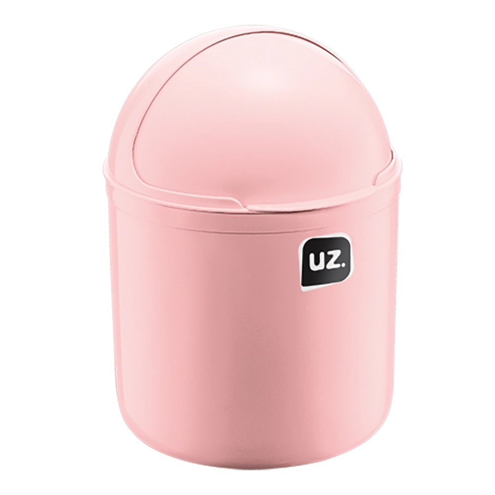 Lixeira De Pia 4l Uz Rosa