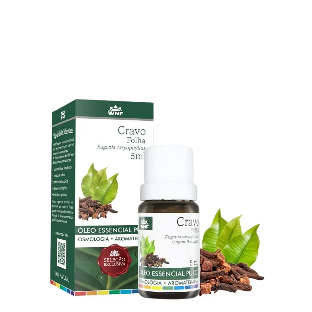 Oleo Essencial Cravo Folha 5ml Wnf