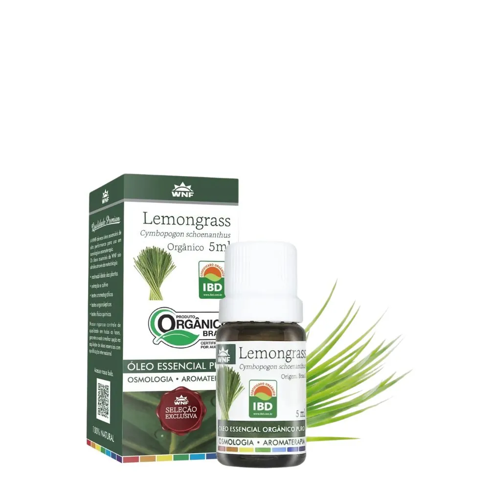 Oleo Essencial Lemongrass 5ml Wnf Aromagia