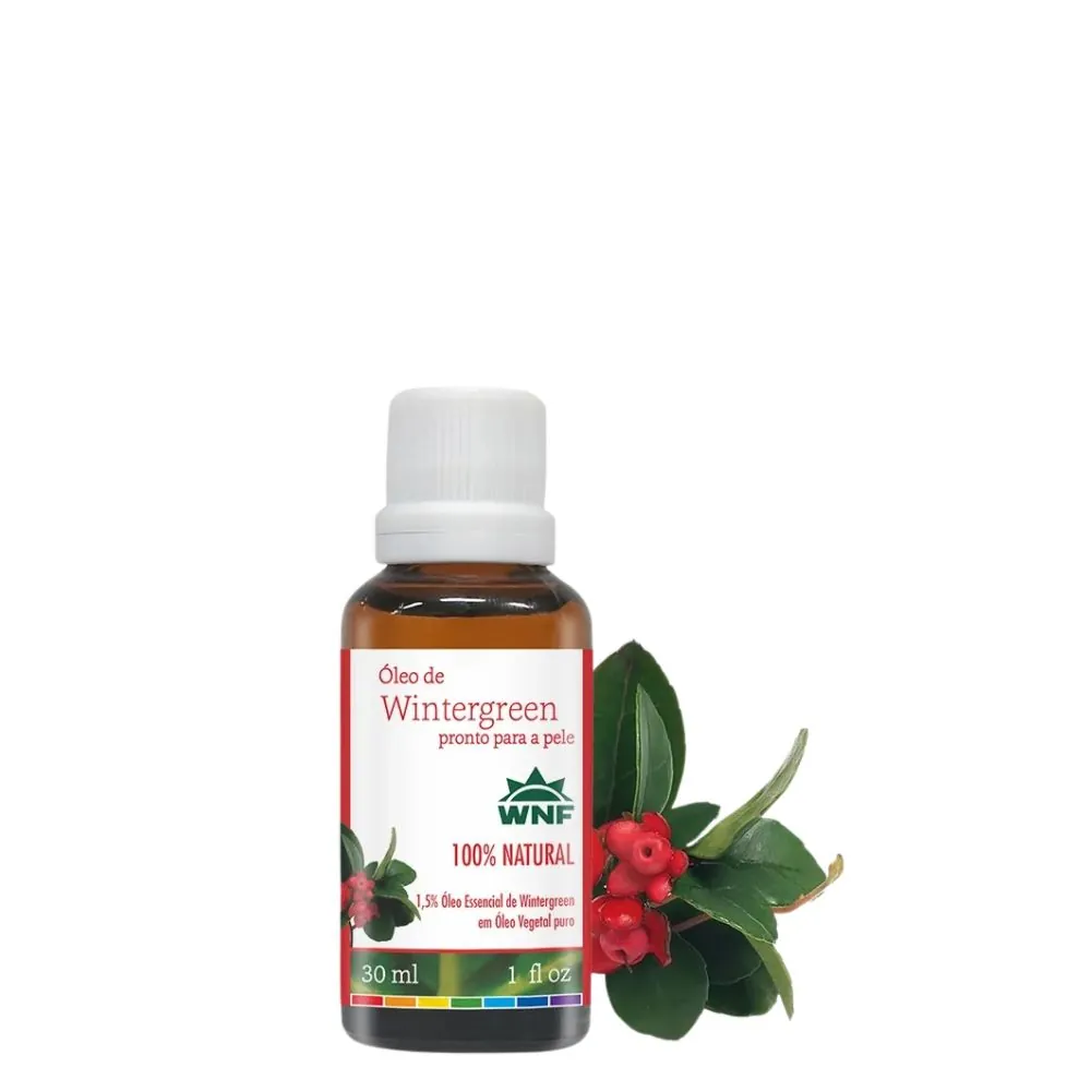 óleo De Wintergreen Pronto Para Pele – 30ml