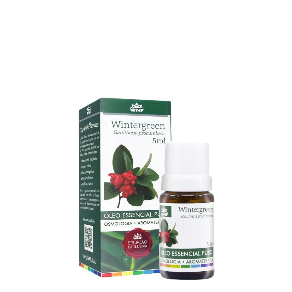 óleo Essencial De Wintergreen 5ml Wnf