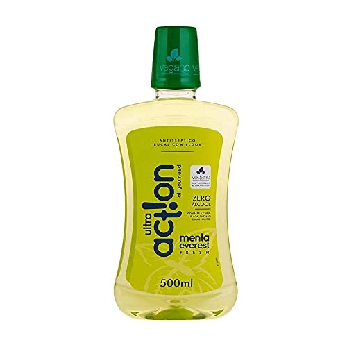 Antisseptico Bucal Ultra Action 500ml Menta Everest