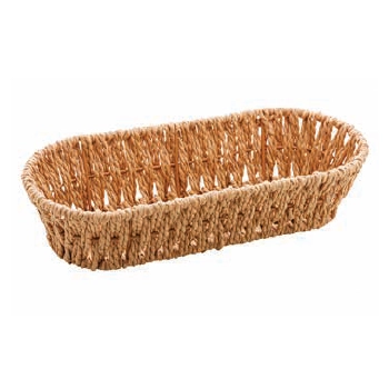 Cesta Papel Retang. C/metal 28x12x6,5cm