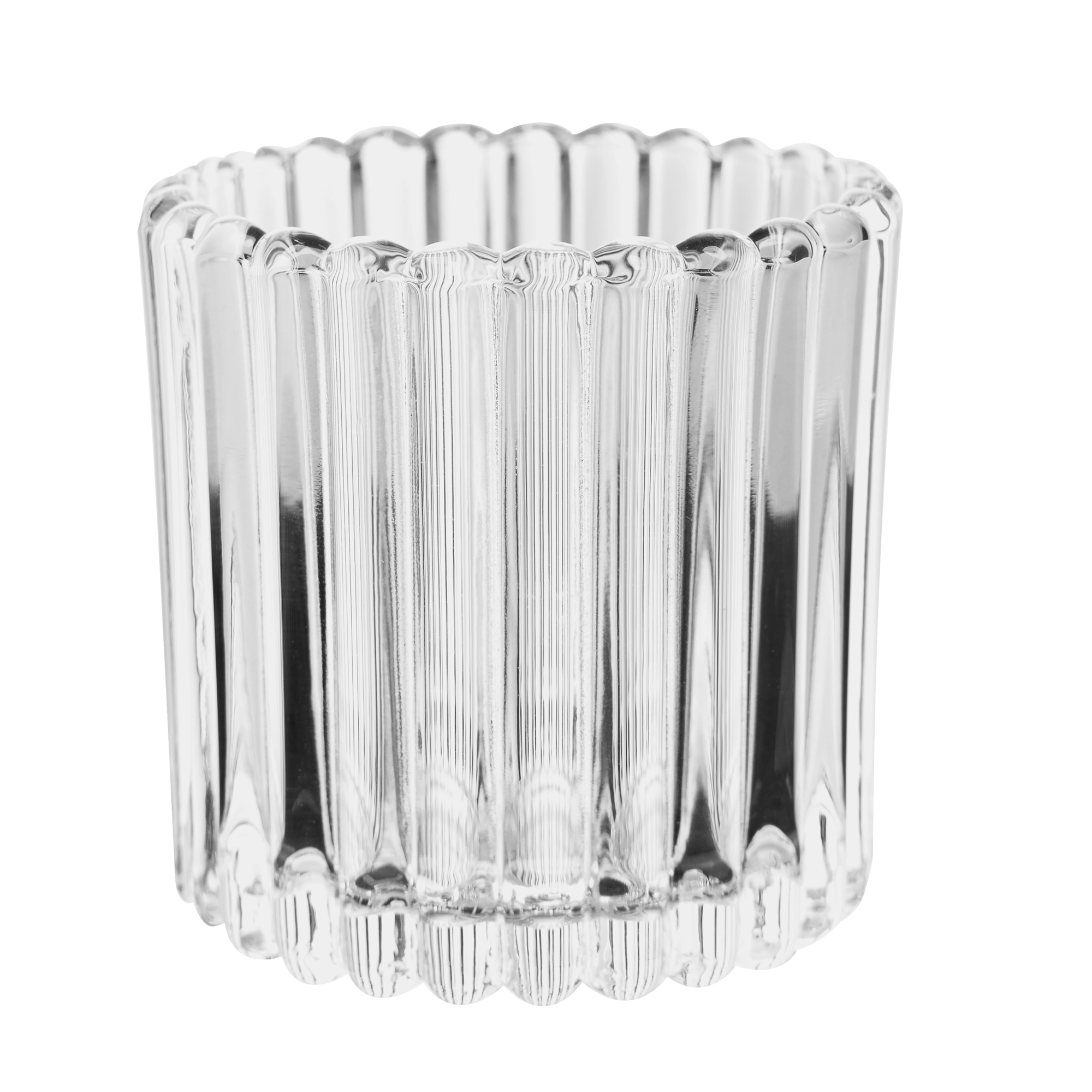 Jogo Porta Velas Lines 2un 7,5cm 61930 Rojemac