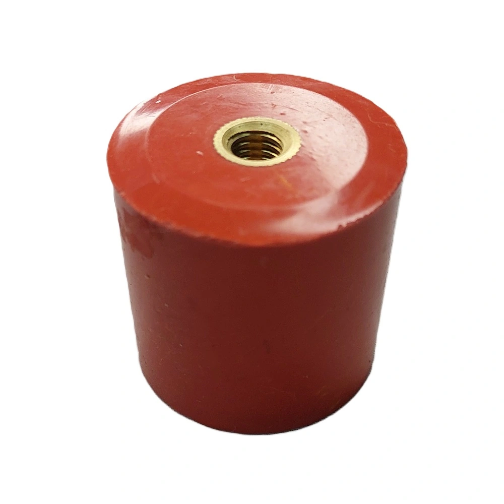 Isolador Paralelo Epóxi 40x40mm Rosca M8 Milímetro 5 Peças