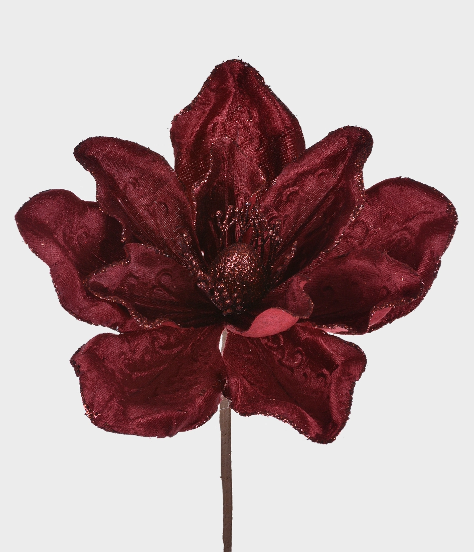 Pick Magnolia Veludo Vermelho Escuro 49646 180 Grillo