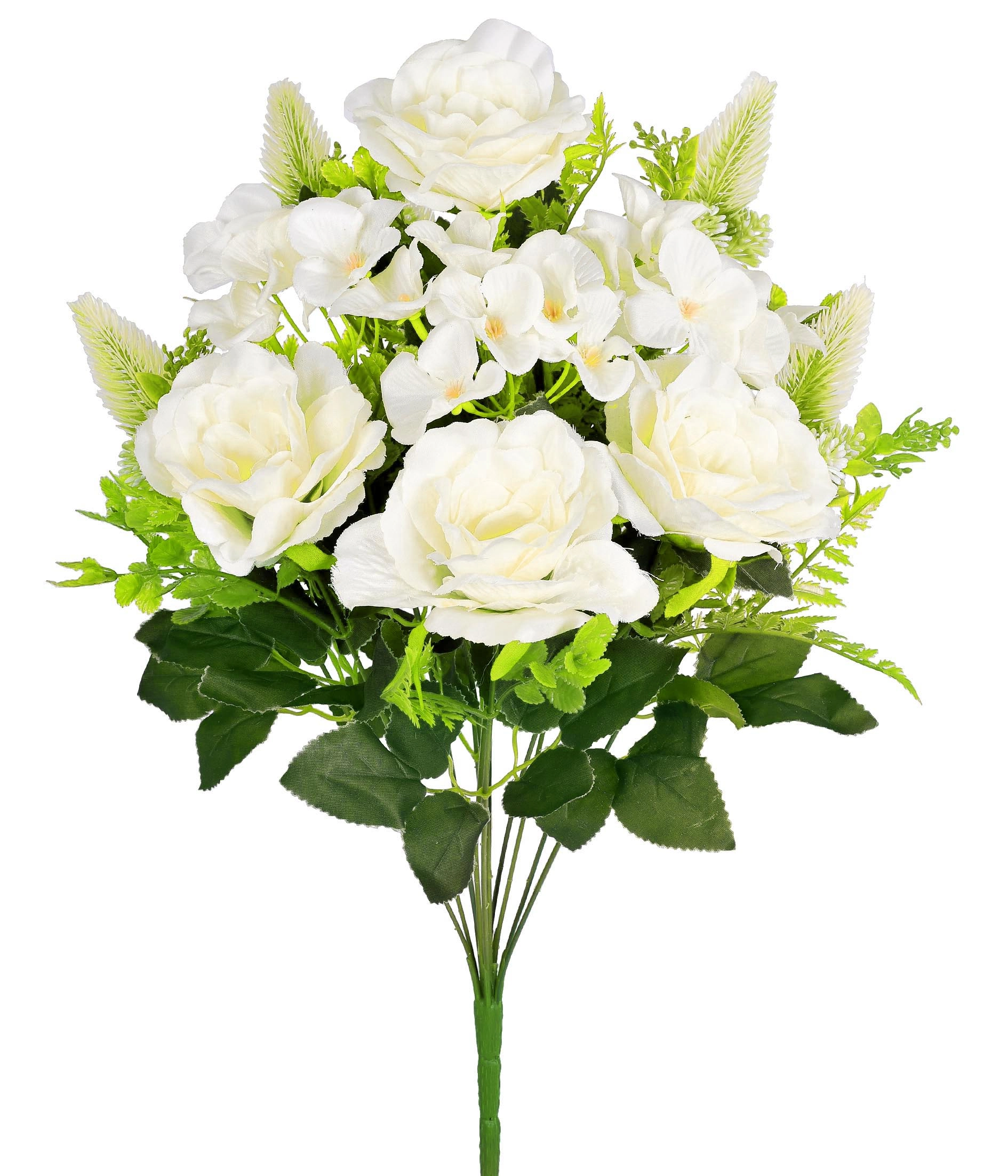 Buque Rosa Hortensia Misto Creme X12 53433 010 Grillo