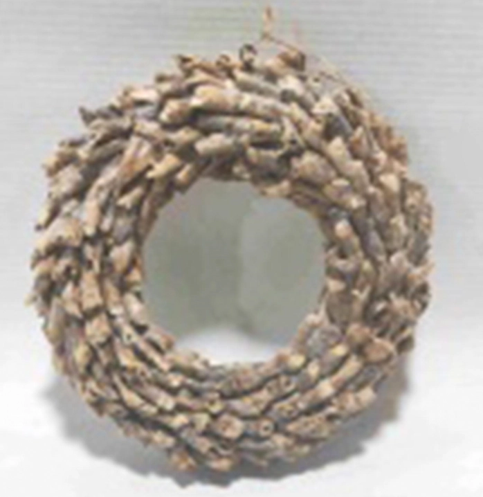 Guirlanda Rustica Nevada 65cm 57064 380 Grillo
