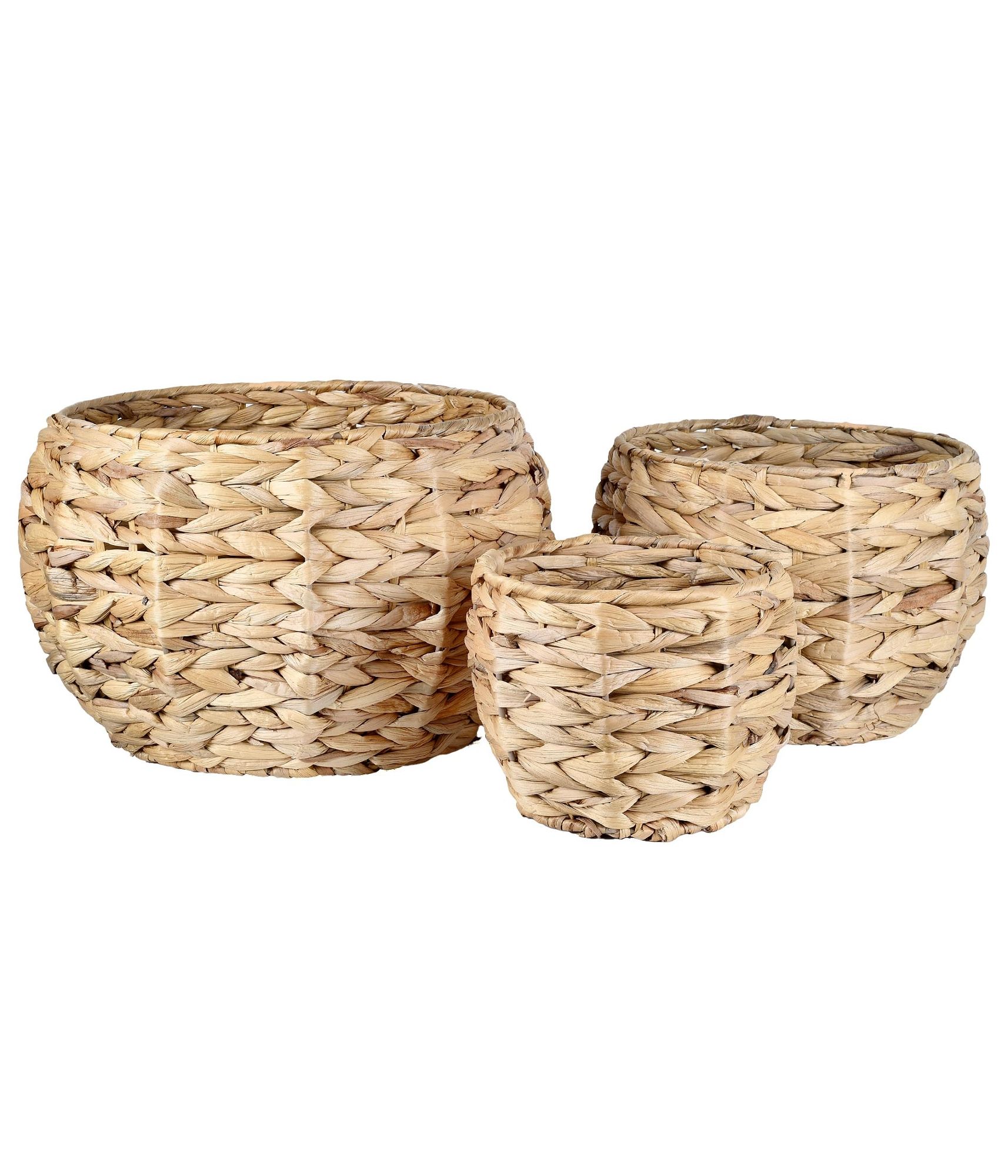 Kit Cesto Fibra Natural 3pcs 58555 380 Grillo