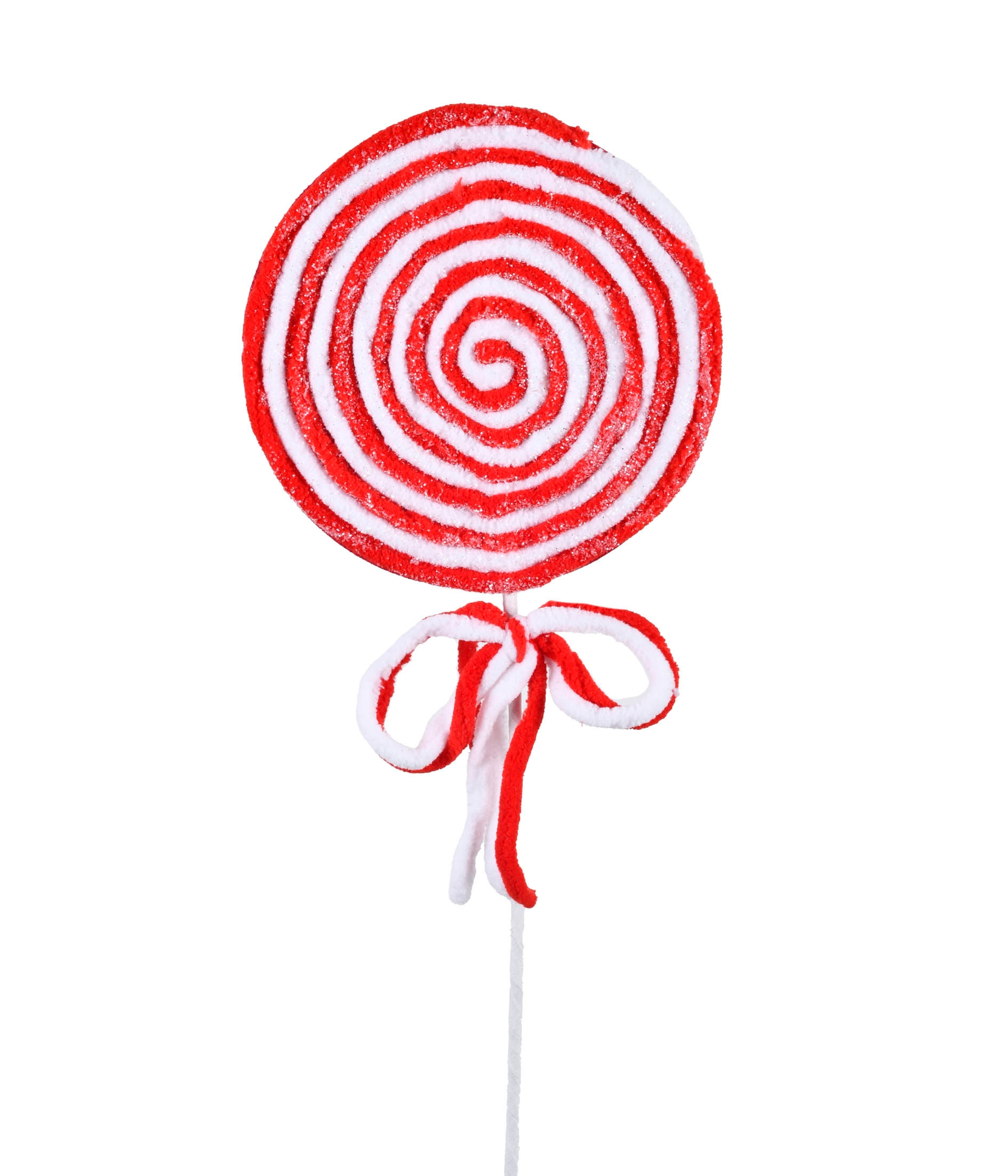 Haste Pirulito Vermelho Branco 48cm 59705 030 Grillo