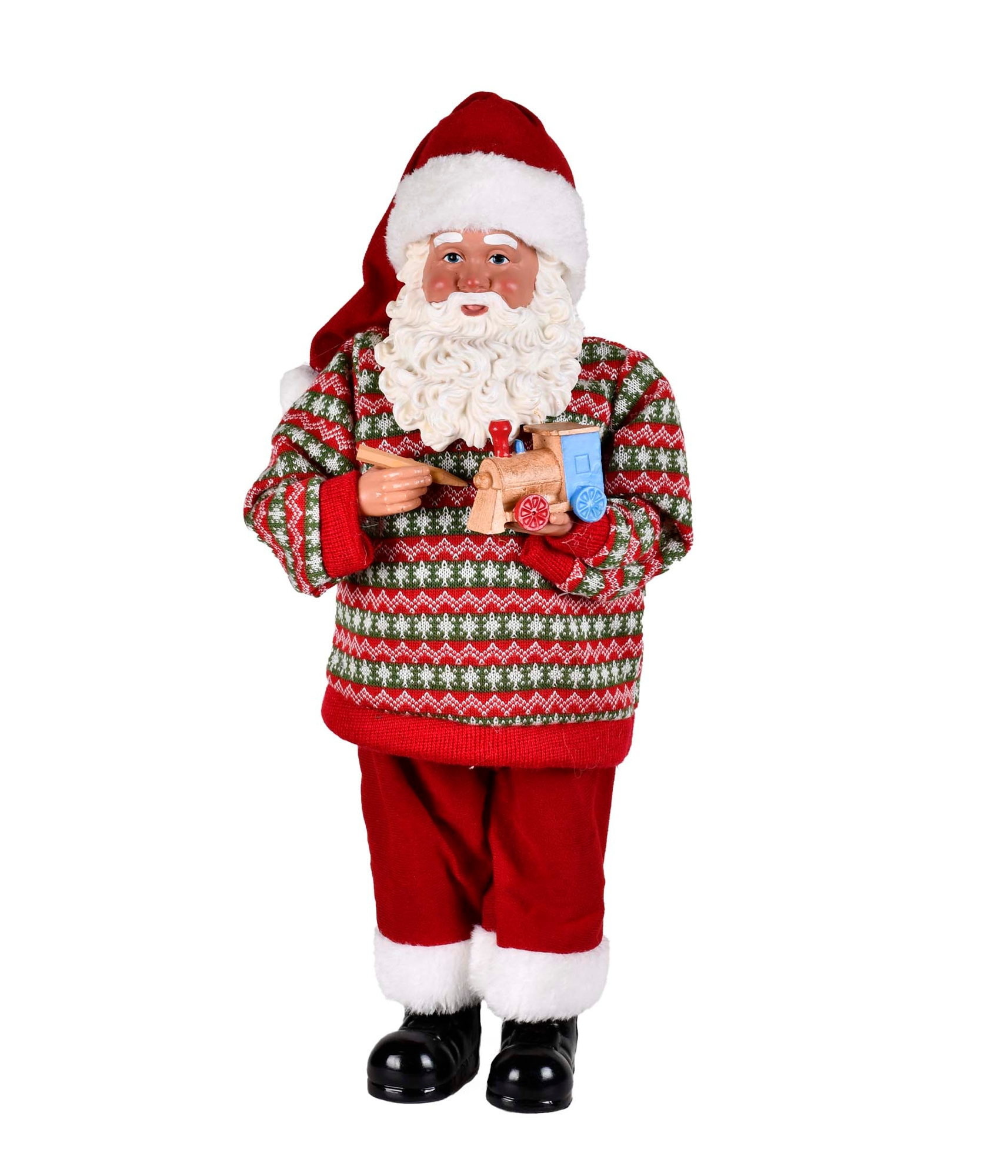 Papai Noel Carpinteiro Vermelho 46cm 60369 009 Grillo