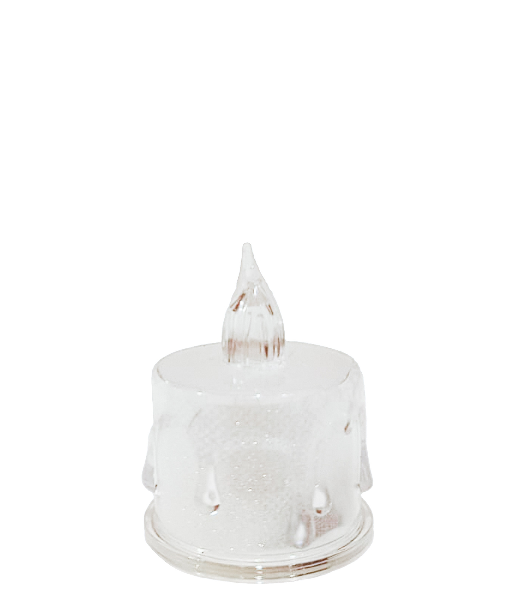 Vela Led Acrilico Transparente 5x3cm 62684 311 Grillo