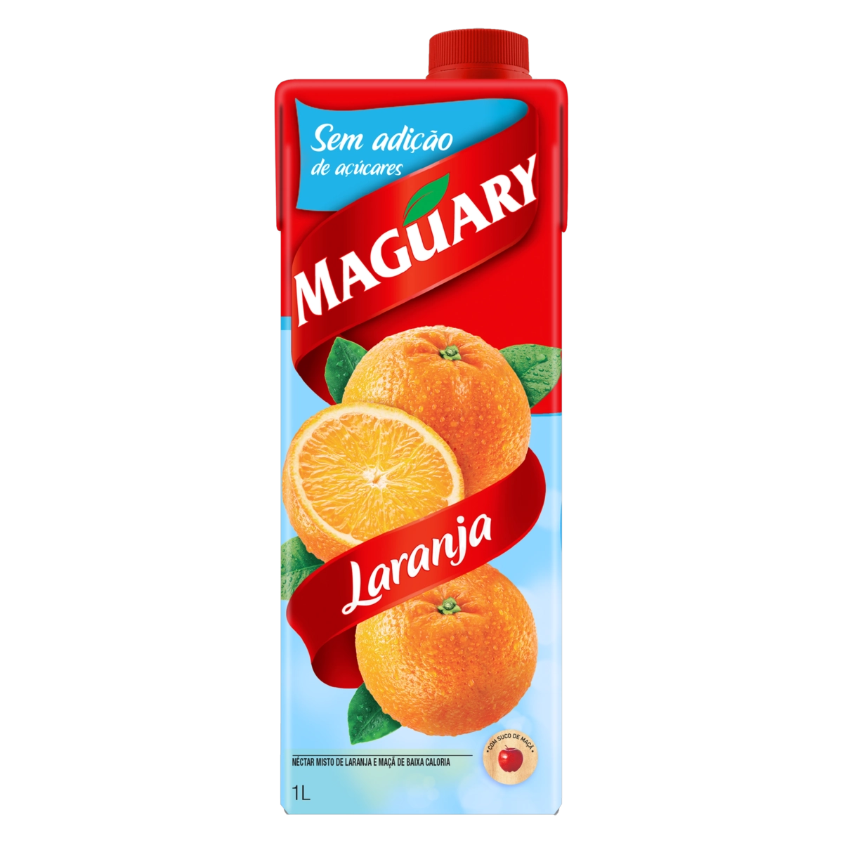 Néctar Laranja Sem Adição De Açúcar Maguary Caixa 1l